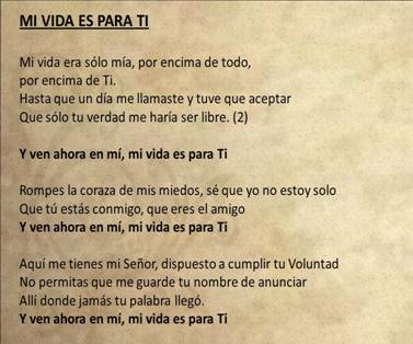 Resultado de imagen para mi vida era solo mia por encima de todo